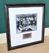 1 x Genuine Framed MUHAMMAD ALI Hand Signed Photo Entitled 