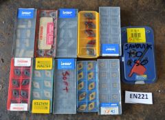 10 x Sets of Complete Carbide Turning Inserts and 1 x Boring Bar Pack - Various Sizes and Brands