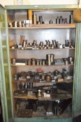 1 x Two Door Storage Cabinet - INCLUDES CONENTS - Includes Over 200 Items Including Machine