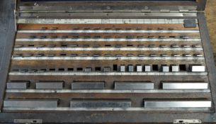 1 x Precise Engineering Gauge Block Set by Huddersfield Gaugs Ltd - Includes 75 Pieces and