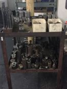 1 x Job Lot of Fixing kits for slotted worktable, step clamps, cylinders, collets, threads and bolts