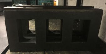 2 x Heavy duty LATHES MILLING MACHINE TOOLING DRILL ENGINEERING Plates with angles