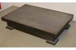 1 x Cast Iron Platform With Feet - W45 x D22cms - CL202 - Ref ENTO - Location: Worcester WR14