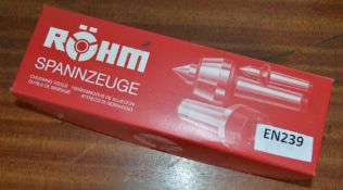 1 x Rohm Revolving Tailstock Centre - K10 Mk5 - With Original Box - CL202 - Ref EN239 - Location: