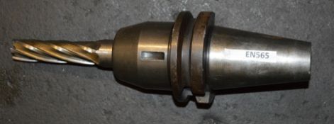 1 x Slim Machine Chuck With Cutting Tool - CL202 - Ref EN565 - Location: Worcester WR14