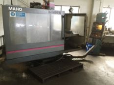 1 x Maho MH 800W CNC Vertical Milling Machine - Location: Worcester WR14