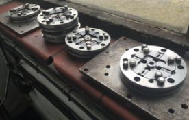 Approx 5 x Erowa Swiss Round Metal Plates