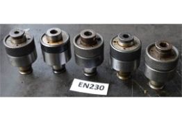 4 x Nikken Coventry Tap Collets - CL202 - Ref EN230 - Location: Worcester WR14