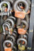 Large Collection of Anchor Shackles and Lifting Eye Bolts - More Information to Follow - Comes