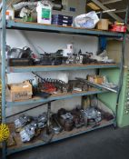 1 x Set of Boltless Steel Storage Shelves - INCLUDES CONTENTS - Ref EN064 - CL202 - Lot to Include