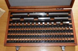 1 x Precise Engineering Gauge Block Set by Mitutyo  - Grade II - In Original Box - CL202 - Ref EN118