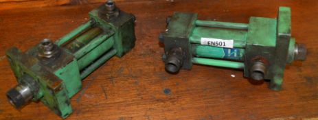 2 x Helipebs Hydraulic Cyclinders - CL202 - Ref EN501 - Location: Worcester WR14