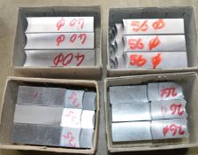 4 x Set of Lathe Soft Scroll Block Jaws - CL202 - Ref EN263 - Location: Worcester WR14