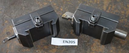 2 x Lathe Quick Change Holders = WB 21/400 - CL202 -  Ref EN205 - Location: Worcester WR14