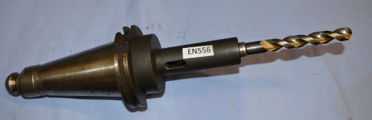 1 x Slim Machine Chuck With Drill Bit - CL202 - Ref EN556 - Location: Worcester WR14