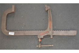 1 x Carver Heavy Duty Clamp - Large Size - Approx 66cm Length - CL202 -  Ref EN195 - Location: