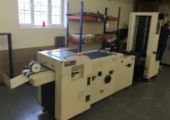 1 x Duplo Collator System with DC 48 F Paper Folder, SH 2 head-wire Stitcher, TW Trimmer & DC-8000S