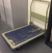 1 x Folding Warehouse Platform Trolley - CL171 - Location: London, N4