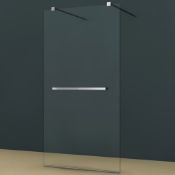 1 x Tavistock Oyxgen8 8mm 900mm Wet Room Shower Wall Deflector Panel - Model SE1DF90 - Brand New