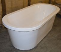1 x Luxury Kingston Free Standing Bath - Excellent Condition - Unused - H63 x W177 x D79 cms - CL022
