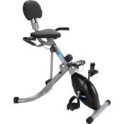 1 x Pro Fitness Recumbent Folding Exercise Bike - CL007 - Excellent Condition - Workout and Tone