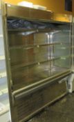 1 x Arneg Portuguesa Trent 1800 C/Compressor Open Vertical Multideck Chiller / Fridge - Ref: 02 - CL