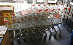 6 x Shopping Trolleys - Ref: 013 - CL173 - Location: Altrincham WA15Dimensions: 900mm (l) x