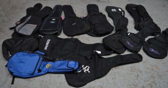 17 x Various Guitar Gig Bags - CL020 - Ref SC071 - Location: Altrincham WA14