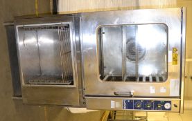 1 x Lainox MG110M LX Type Combination Oven with Pan Capacity - Ref:NCE032 - CL007 - Location: Bolton
