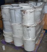 Approx. 36 x 20 Litre Assorted Tins of Paint inc. External Masonry, Drivemaster + More - Ref: DRT02