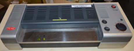 1 x Peak PP-330 A3 High Quality Laminator - Provides Effortless Lamination From ID Size up to A3
