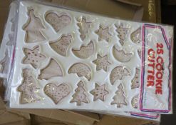 20 x 25 Cookie Cutter - New & Sealed - Ref: DRT0165 - CL185 - Location: Stoke-on-Trent ST3 Cut 25
