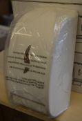 4 x Commercial Drop Down Toilet Roll Dispensers - New and Boxed - CL185 - Ref DRT0074 - Location: