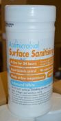 6 x Tubs of Byotrol Antimicrobial Surface Sanitising Wipes - Includes 6 Tubs of 150 Wipes - Kills