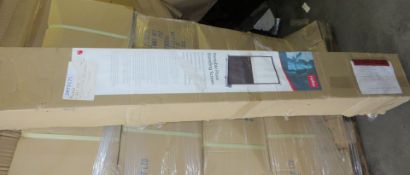 1 x Nobo Portable Floor Standing Screen - Untested - Ref: DRT0171 - CL185 - Location: Stoke-on-Trent