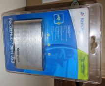 4 x Kensington PocketHub 7-port USB Hubs - Ref: DRT0135 - CL185 - Location: Stoke-on-Trent ST3 - RRP