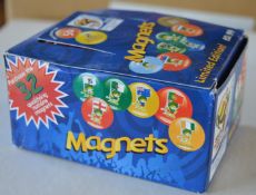 20 x Boxes of Fifa World Cup South Africa 2010 Magnets - Each Box Contains 32 Magnets - 640 Fifa