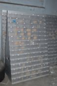 6 x Card Display Stands - Used - Approx Dimensions 144(h) x 99(w) x50(d) cm Each - CL185 - L