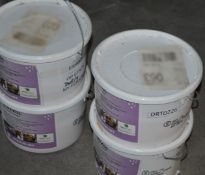 4 x Gemexol DEFRA Approved Animal Disinfectant 5Kg Tubs - Appear Unused - Ref: DRT0226 - CL185 - Lo