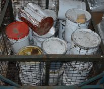 Approx. 22 x 20 Litre Assorted Tins of Paint inc. Roof & Tile, External Masonry + More - Ref: DRT02