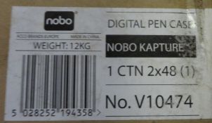 1 x Carton of Nobo Kapture Pen Cases - Approx Quantity 96 Cases - Ref: DRT0228 - CL185 - Location: