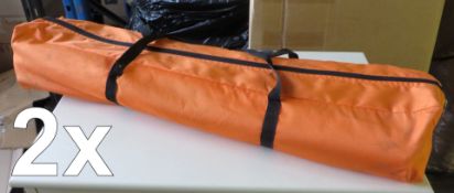 2 x Sets of 6 Kwik Cross Hurdles with Bag - New - Ref: DRT0152 - CL185 - Location: Stoke-on-Trent ST