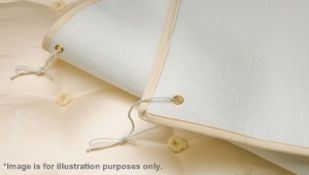 1 x VISPRING Mattress Pad Protector - Dimensions: 217 x 217 x 7cm - Ref: 4845111 - CL087 - Location: