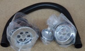 5 x Bath Filler Waste and Overflow Kits - Unused Stock - CL190 - Ref JP064 - Location: Altrincham
