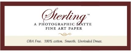1 x Roll of Breathing Colour STERLING Photographic Matte Fine Art Paper - Size 24