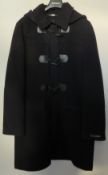 1 x Steilmann Kirsten Size 12 Womens Black Toggle Coat - CL210 - Ref SC1013 - Location: Altrincham