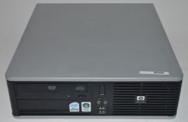 1 x Hewlett Packard DC7800 Desktop PC Computer - Features an Intel Core2 2.66ghz Processor, DVD