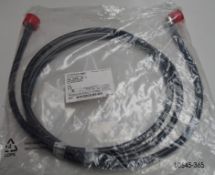 5 x Andrew Solutions Commscope SureFlex Jumper with Interface Types 7-16 DIN Male and 7-16 DIN