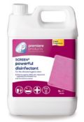 2 x Premiere 5 Litre Screen Virucidal Disinfectant - Premiere Products - Includes 2 x 5 Litre