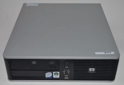 1 x Hewlett Packard DC7800 Desktop PC Computer - Features an Intel Core2 2.66ghz Processor, DVD
